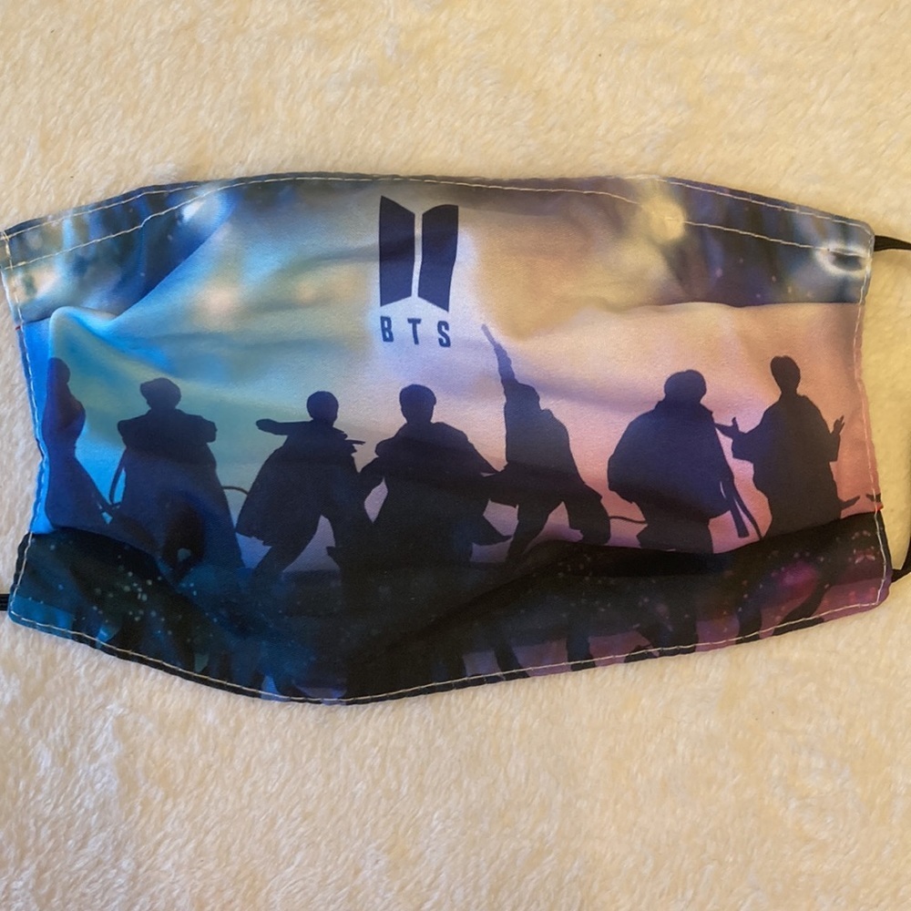 Two BTS Face Masks - Picture 2 of 7
